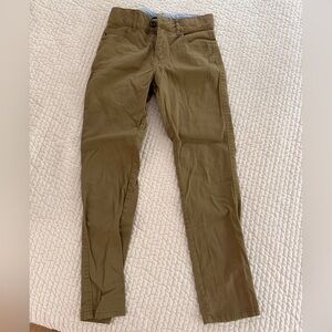 Tommy Hilfiger boys tan size 12 pants. Skinny fit.